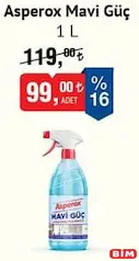 ASPEROX MAVİ GÜÇ ULTRA KİREÇ PAS SÖKÜCÜ 1 L fiyat ve kampanya bilgisi